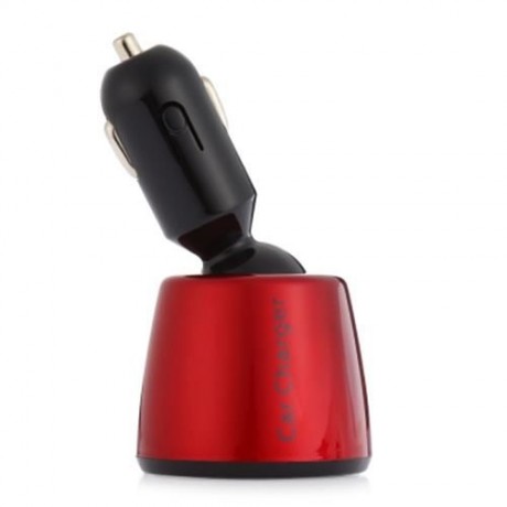 EC3 5A DUAL USB PORTS CAR CHARGER WITH VOLTAGE CURRENT TEMP DISPLAY
