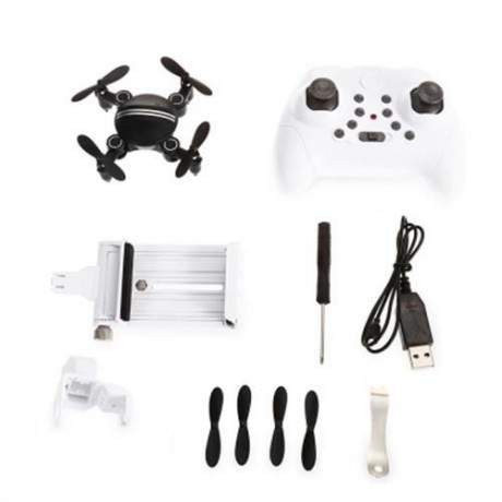 Z201YS MINI FOLDABLE RC DRONE RTF WIFI FPV / 0.3MP CAMERA / 2.4GHZ 4CH 6-AXIS GYRO / AIR P