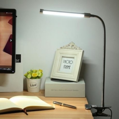 YOUOKLIGHT YK2252 DC 5V 5W 280LM CLIP FIXTURES EYE-PROTECTION LED DESK LAMP (WHITE LIGHT)