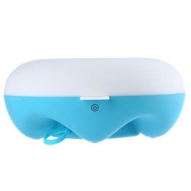 DC 5V Q5 INTELLIGENT MOTION SENSOR LED NIGHT LIGHT DIMMING BEDROOM LAMP (BLUE)
