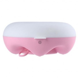 DC 5V Q5 INTELLIGENT MOTION SENSOR LED NIGHT LIGHT DIMMING BEDROOM LAMP (PINK)