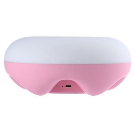 DC 5V Q5 INTELLIGENT MOTION SENSOR LED NIGHT LIGHT DIMMING BEDROOM LAMP (PINK)