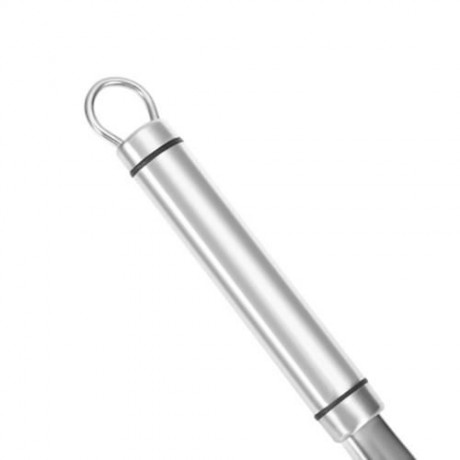STAINLESS STEEL CHEESE KNIFE BUD CAKE PIZZA SHOVEL KITCHEN GADGET (SILVER)