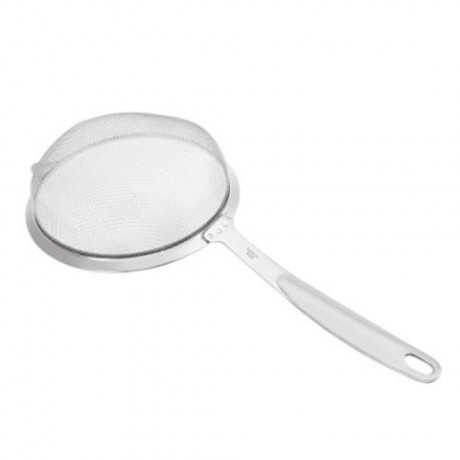 3PCS STAINLESS STEEL MESH OIL FILTER GREASE FISHING SPOON KITCHEN GADGET (SILVER)