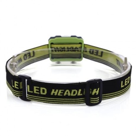 MINI OUTDOOR CYCLING WATER RESISTANT LED HEADLIGHT BICYCLE ACCESSORY (GREEN)
