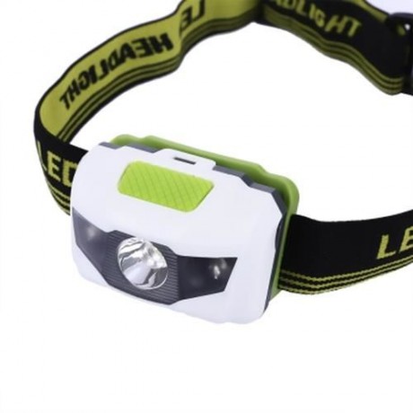 MINI OUTDOOR CYCLING WATER RESISTANT LED HEADLIGHT BICYCLE ACCESSORY (GREEN)