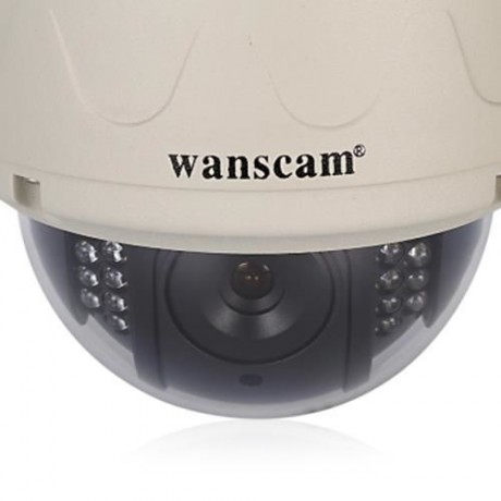 WANSCAM HW0038 1.0MP WIFI IP CAMERA 720P MOTION DETECTION WATERPROOF (WHITE)