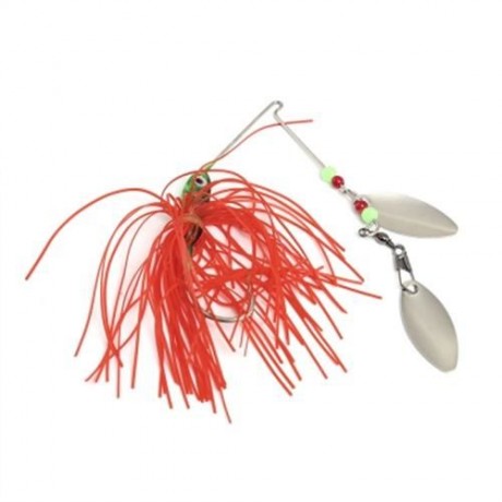 6PCS FISHING LURE BAIT CRANKBAIT TACKLE HOOK WITH PAILLETTE BEARD (COLORMIX)