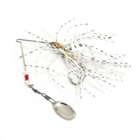 6PCS FISHING LURE BAIT CRANKBAIT TACKLE HOOK WITH PAILLETTE BEARD (COLORMIX)