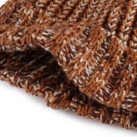 CHIC POM POM EMBELLISHED KNITTED HAT FOR CHILD (CAMEL)
