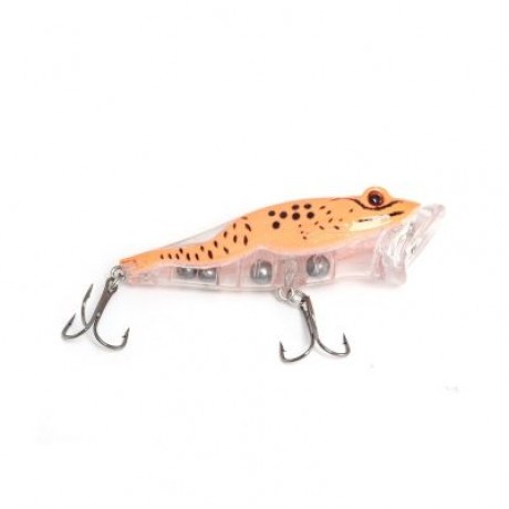 6pcs Fish Shape Artificial Crank Bait Outdoor Fishing Equipment (COLORMIX)