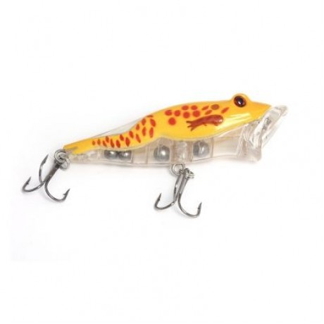 6pcs Fish Shape Artificial Crank Bait Outdoor Fishing Equipment (COLORMIX)