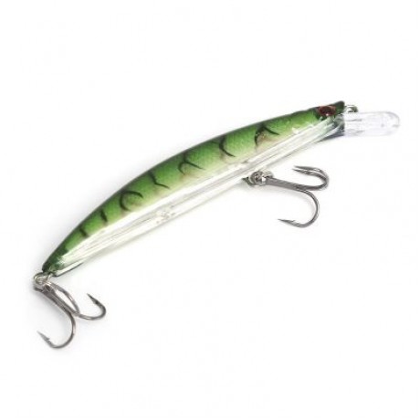 5pcs Hard Fish Shape Artificial Crank Bait Outdoor Fishing Equipment (COLORMIX)