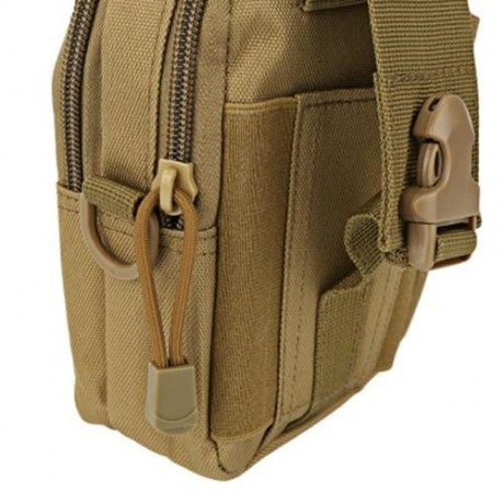 RUNNING MOUNTAIN-CLIMBING CAMOUFLAGE CAMP TRAVEL SHOULDER CROSSBODY WAIST BAG FOR MEN (SOI