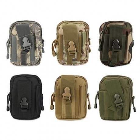 RUNNING MOUNTAIN-CLIMBING CAMOUFLAGE CAMP TRAVEL SHOULDER CROSSBODY WAIST BAG FOR MEN (SOI