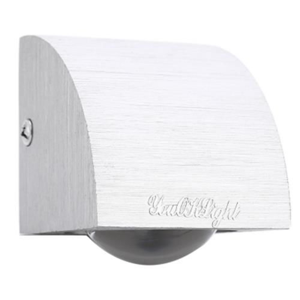 YOUOKLIGHT YK2242 TRAPEZOID 1W 80LM LED WALL LAMP BEDROOM NIGHT LIGHT (WARM WHITE LIGHT)