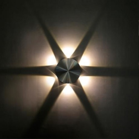 YOUOKLIGHT YK2241 ROUND 6W 480LM 6 LEDS WALL LAMP BEDROOM DECORATE NIGHT LIGHT (WARM WHITE