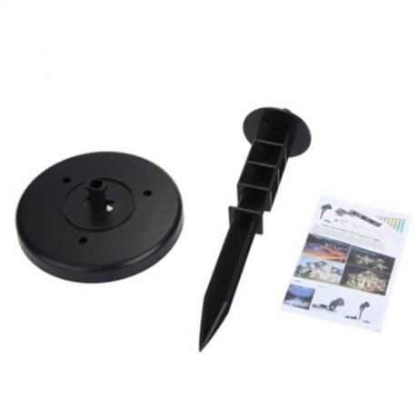AC 110 - 240V 4W LED STAR MOON LIGHT WATER RESISTANT PROJECTOR LAMP (BLACK)