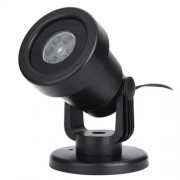 AC 110 - 240V 4W LED BUTTERFLY DRAGONFLY LIGHT WATER RESISTANT PROJECTOR LAMP (BLACK)