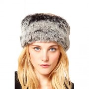 HOT SALE FAUX FUR TOPLESS HAT FOR WOMEN (GRAY)