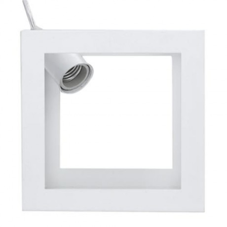 YOUOKLIGHT SQUARE SHAPED AC 85 - 265V E27 PENDANT LAMPSHADE (WHITE)