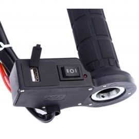 PAIR OF WUPP MULTIFUNCTIONAL ELECTRIC HEATING HANDLE MOTORBIKE COLD RESISTANT HEATING BAR