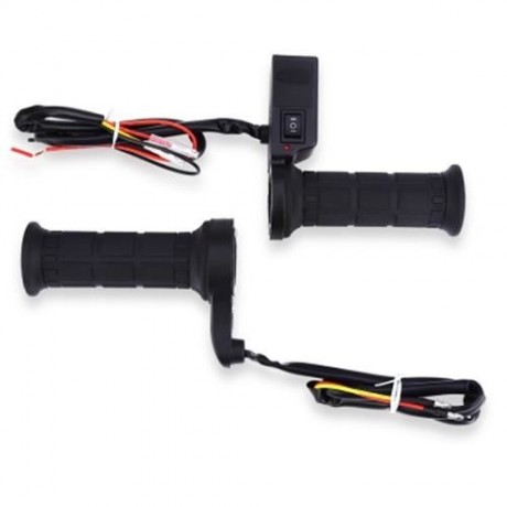 PAIR OF WUPP MULTIFUNCTIONAL ELECTRIC HEATING HANDLE MOTORBIKE COLD RESISTANT HEATING BAR