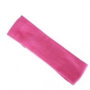 FASHION SPORT HAIRHAND POLYESTER COTTON HEADWEAR FOR BABY (DEEP PINK)