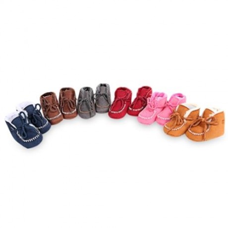 CASUAL SOFT SOLE MID-TOP BOOTS FOR TODDLER (BROWN)