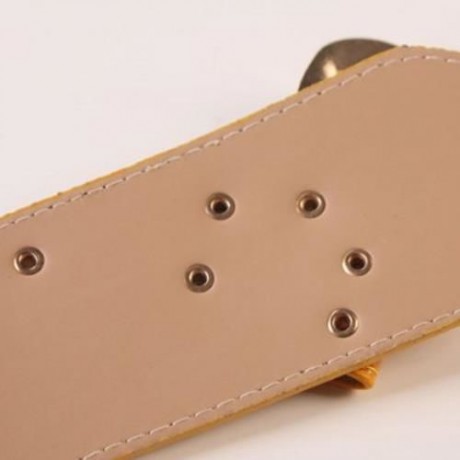 CHARACTERISTIC PIN BUCKLE RIVET PU WAISTBAND FOR WOMEN (ORANGE)