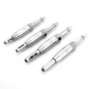 4PCS HEX SHANK DRILL BIT SET PILOT HOLES (SILVER)