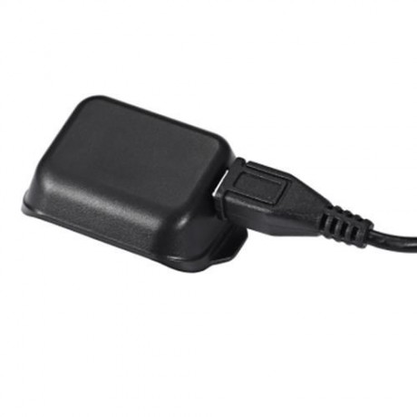 CHARGING CRADLE DOCK FOR SAMSUNG GALAXY GEAR FIT R382 SMART WATCH WITH MICRO-USB CABLE (BL