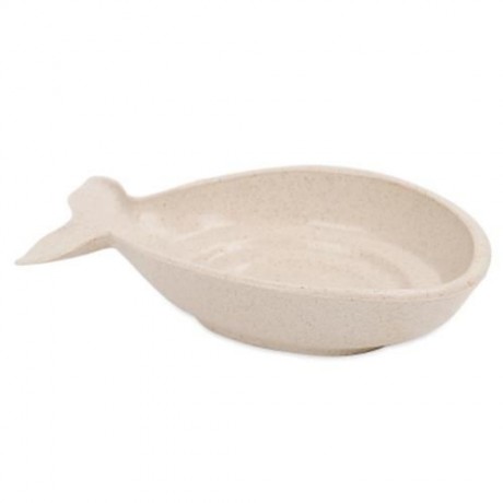 FISH SHAPE SEASONING DISH WHEAT STRAW VINEGAR PLATE (PINK)