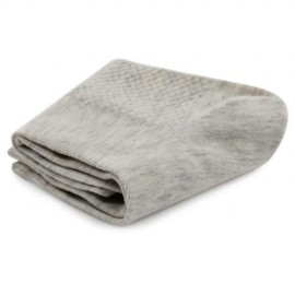 10 PAIRS AUTUMN WINTER STYLISH CANDY COLOR LADIES ELASTIC BAND SOCKS (GRAY)