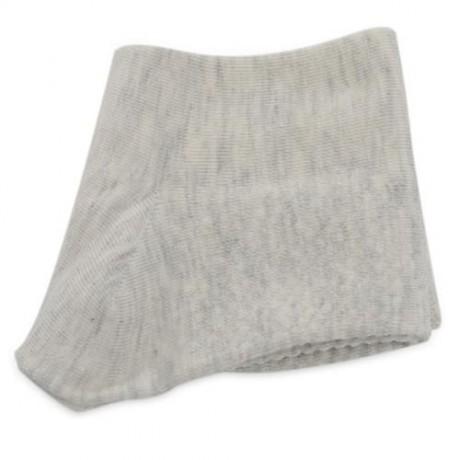 10 PAIRS AUTUMN WINTER STYLISH CANDY COLOR LADIES ELASTIC BAND SOCKS (GRAY)