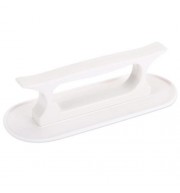 CAKE FONDANT SMOOTHER POLISHER DECORATING CUTTER EMBOSSING SUGARCRAFT TOOL (WHITE)