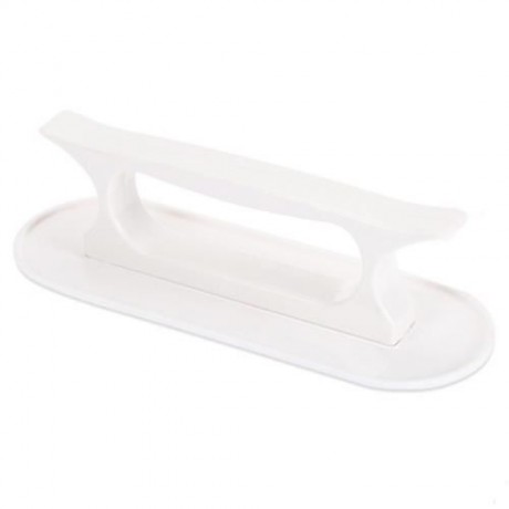 CAKE FONDANT SMOOTHER POLISHER DECORATING CUTTER EMBOSSING SUGARCRAFT TOOL (WHITE)