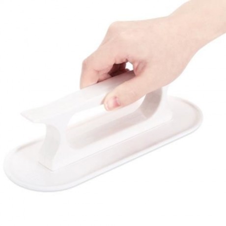 CAKE FONDANT SMOOTHER POLISHER DECORATING CUTTER EMBOSSING SUGARCRAFT TOOL (WHITE)