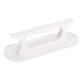 TANGCHU 6PCS PLASTIC FONDANT CAKE SMOOTHER CREAM ICING POLISHER TOOL (WHITE)