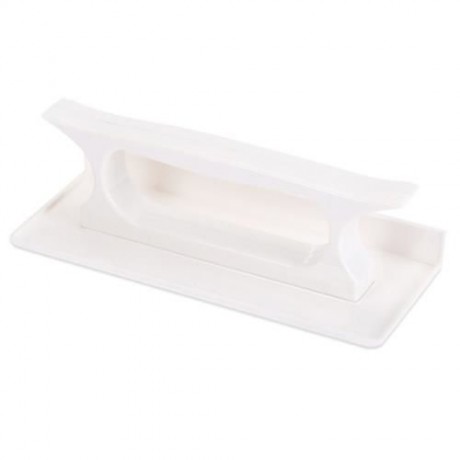 TANGCHU 6PCS PLASTIC FONDANT CAKE SMOOTHER CREAM ICING POLISHER TOOL (WHITE)