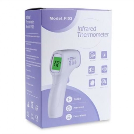 NON-CONTACT FOREHEAD BODY DIGITAL THERMOMETER MULTI-FUNCTIONAL INFRARED BABIES DIAGNOSTIC 