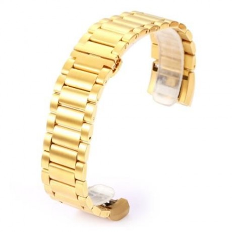 20MM STAINLESS STEEL BAND FOR FITBIT CHARGE2 SMARTBAND (GOLDEN)