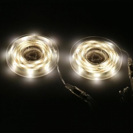 2 X 1.5M DC 5V 5W 400LM 90 LEDS STRIP LIGHT (WARM WHITE LIGHT)