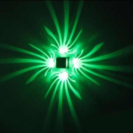 AC 85 - 265V 3W 100LM PTERIS LED DECORATE WALL LAMP (SILVER)