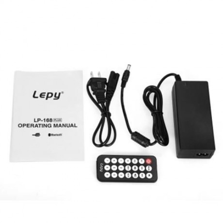 LEPY 168 PLUS 2.1CH AUDIO DIGITAL AMPLIFIER BLUETOOTH SPEAKER (BLACK)