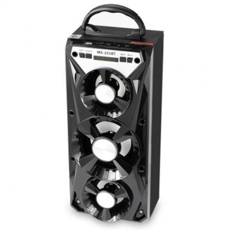 REDMAINE MS - 221BT PORTABLE BLUETOOTH SPEAKER FM RADIO AUX (BLACK)