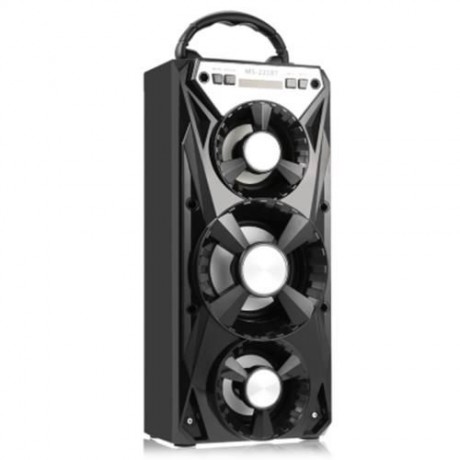 REDMAINE MS - 221BT PORTABLE BLUETOOTH SPEAKER FM RADIO AUX (BLACK)