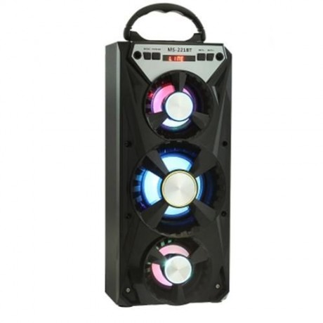 REDMAINE MS - 221BT PORTABLE BLUETOOTH SPEAKER FM RADIO AUX (BLACK)