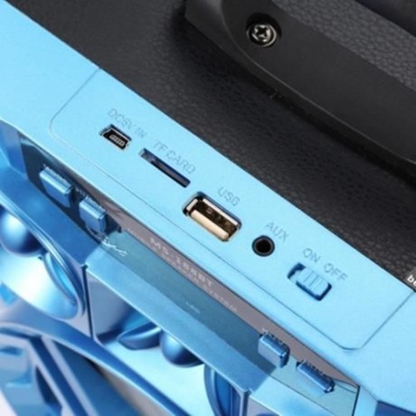 REDMAINE MS - 188BT MULTI-FUNCTIONAL BLUETOOTH SPEAKER BIG DRIVE UNIT BASS COLORFUL BACKLI