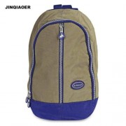 JINQIAOER TRENDY ZIP AROUND PRINTED BACKPACK FOR WOMEN (KHAKI)